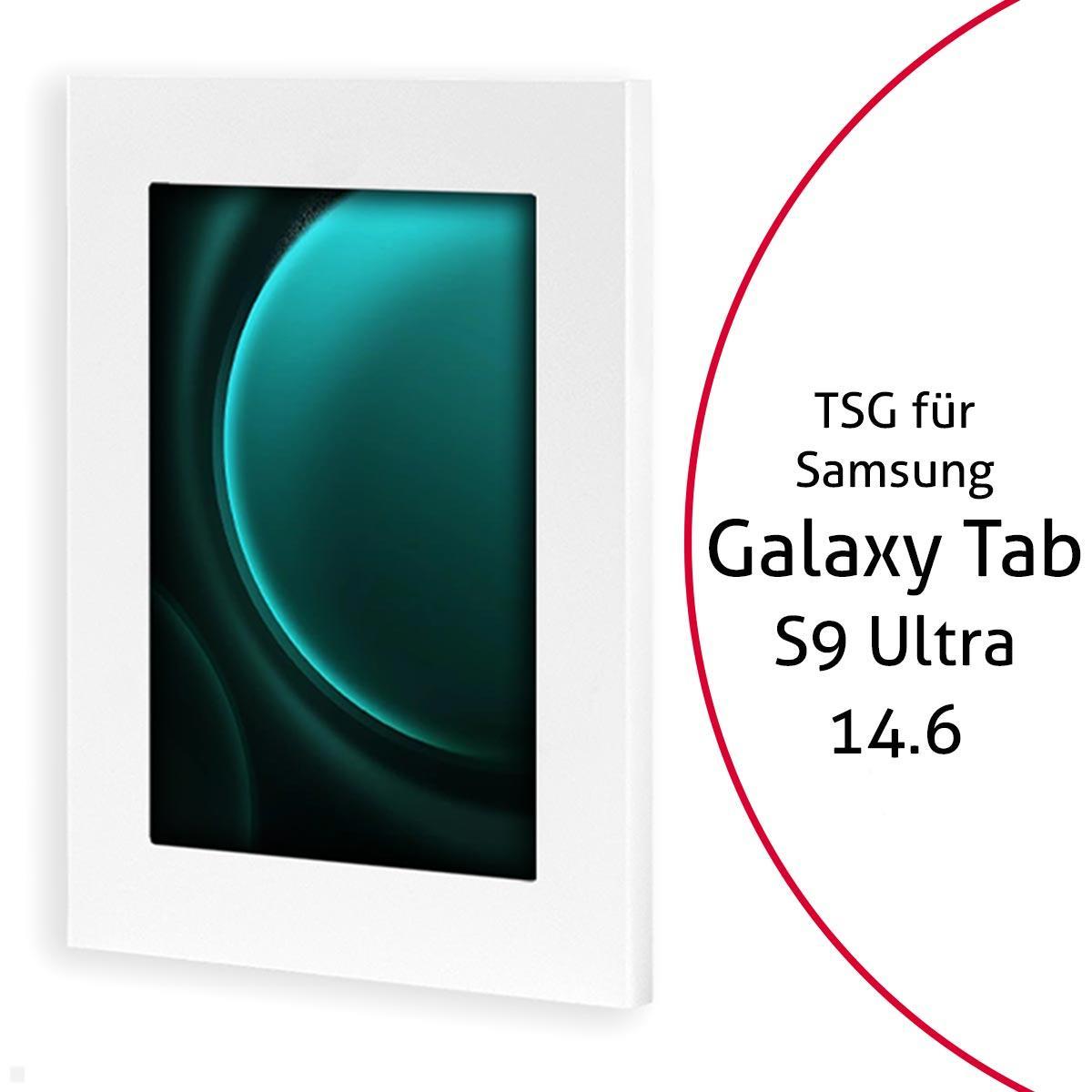 TabLines TSG095W Tablet Schutzgehäuse für Samsung Tab S9 Ultra 14.6, weiß