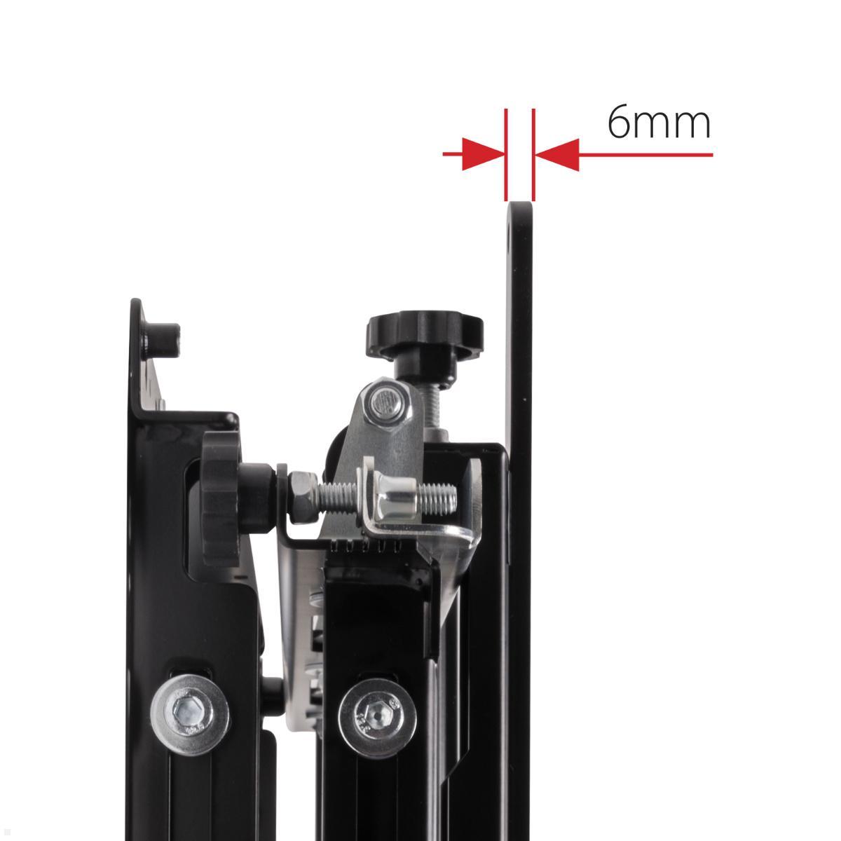 B-Tech BT7564/B Zubehör VESA Adapter von 400x400 auf 600x400 mm, 6 mm Tiefe