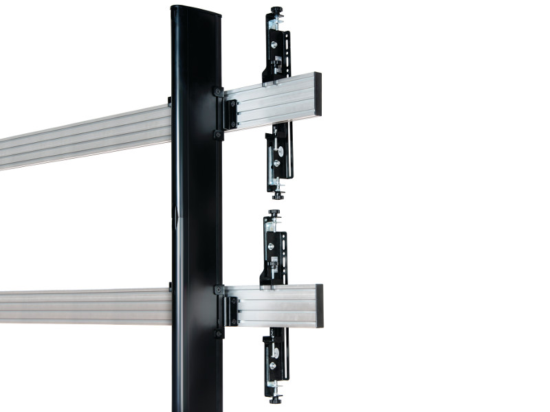 B-Tech BT8370-2x2/BB System X Video Wall Standfuß 46"-60" Vesa Halter für Bildschirm