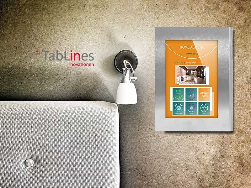 TabLines TSG048E Tablet Schutzgehäuse für Apple iPad Pro 9.7  Smart Home Anwendung