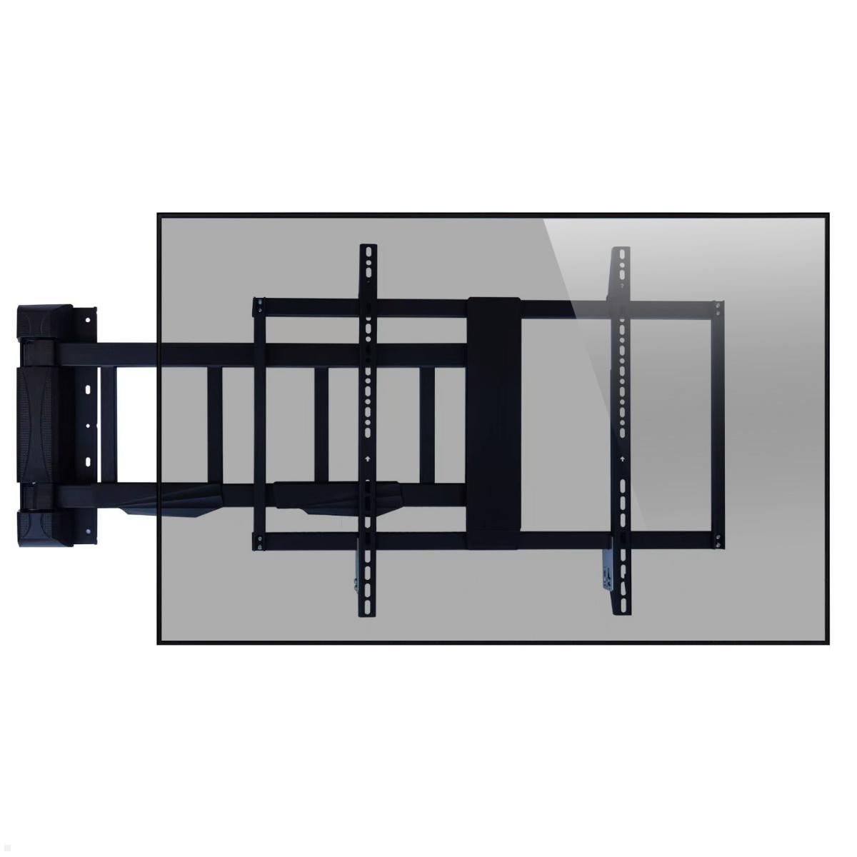 MonLines mySwing MSM10 elektrische TV Wandhalterung 75 - 86 Zoll, schwarz