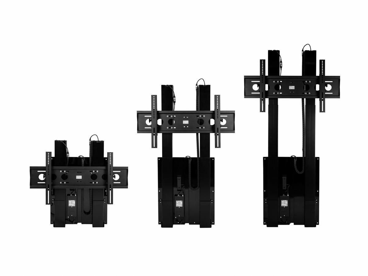 MonLines myTVLift Wandhalter elektrisch, 1000mm, bis 90 Zoll, Hub Höhen