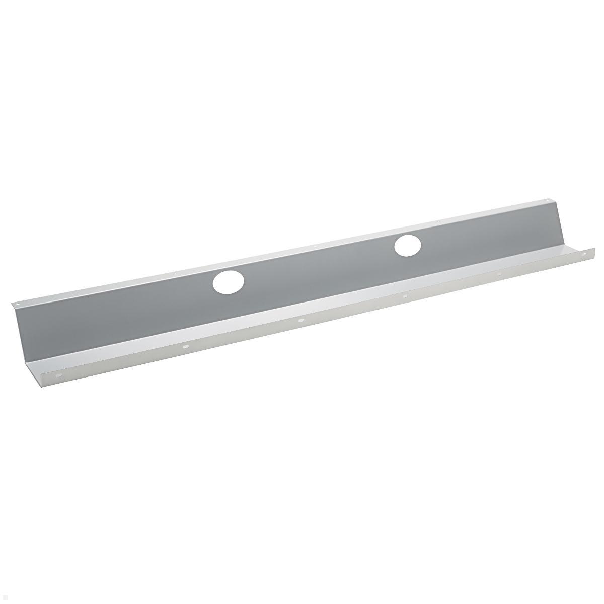 TecLines TKK006S Kabelkanal Schreibtisch 90 cm, silber