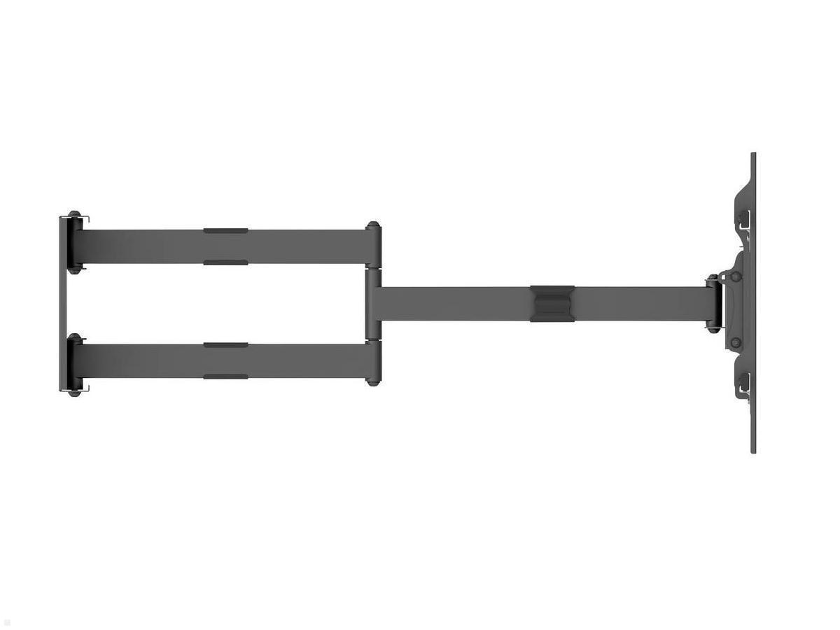 MonLines MWH016B schwenkbare TV Wandhalterung 1000mm bis 75 Zoll Seitenansicht