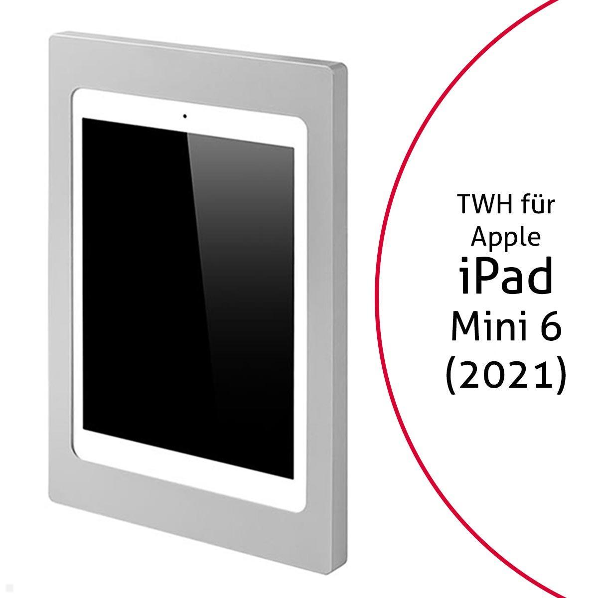 TabLines TWH045S Tablet Wandhalterung für Apple iPad Mini 6 (2021), silber