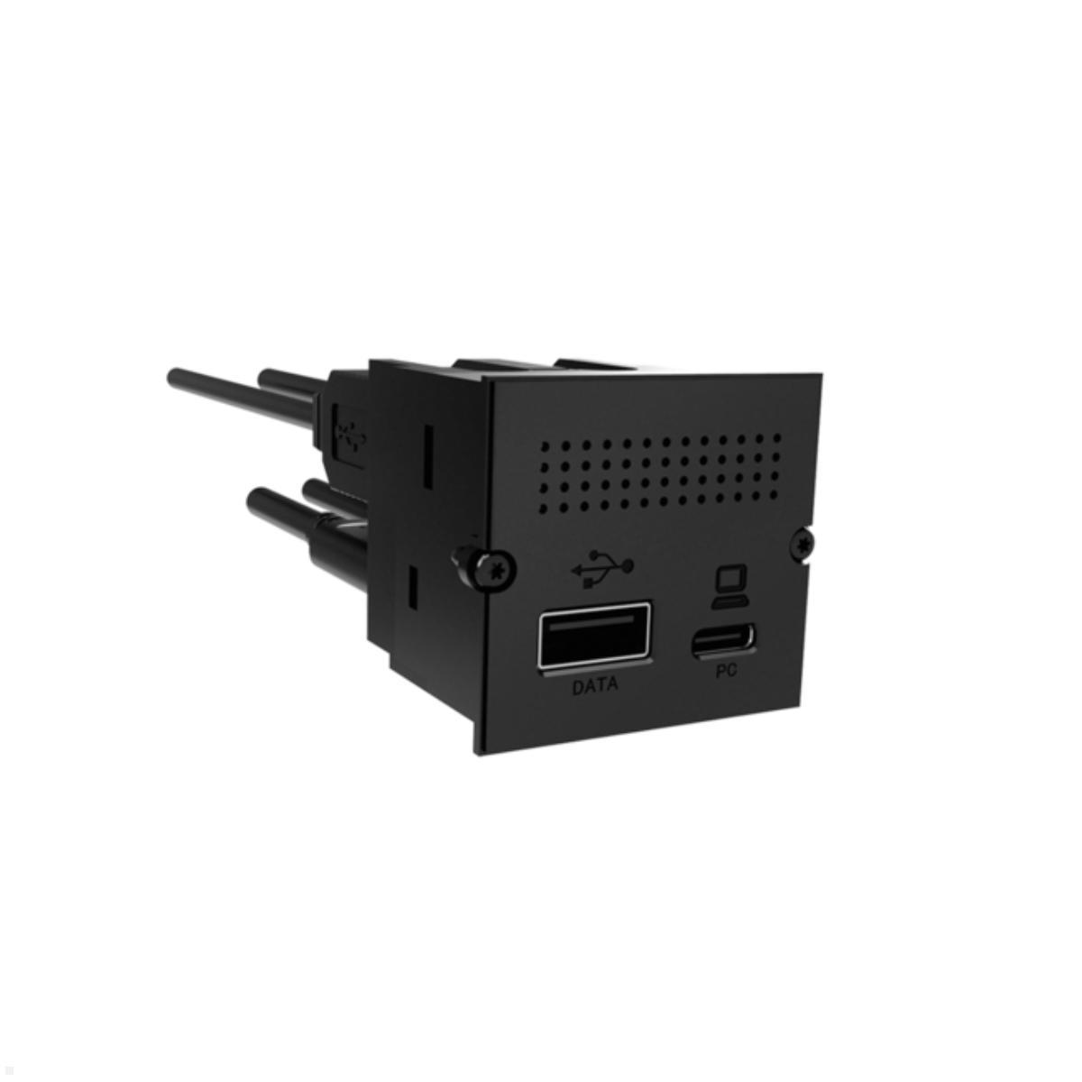 Bachmann Mini Port Replikator mit USB-C PD 100W 2x USB-A (917.229), Detailansicht