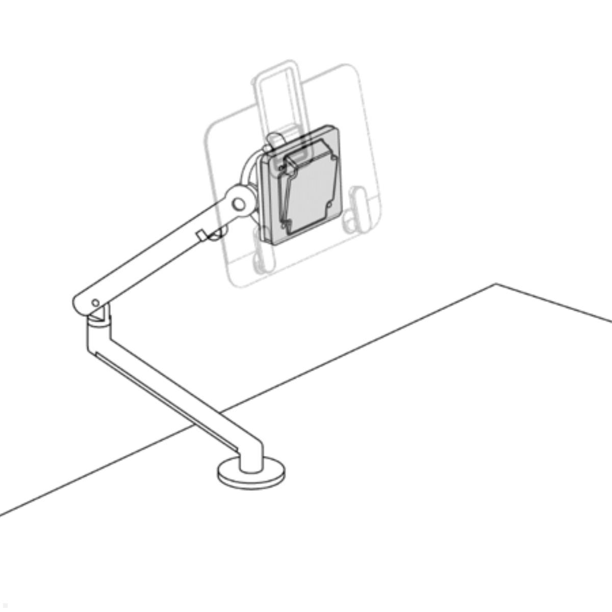 CBS Flo Zubehör Gewicht für Laptop- und Tablethalterung (LAP/003/WGT/B), Zeichnung