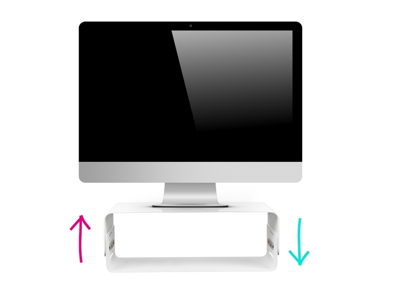 Dataflex Bento Monitor Erhöhung höhenverstellbar