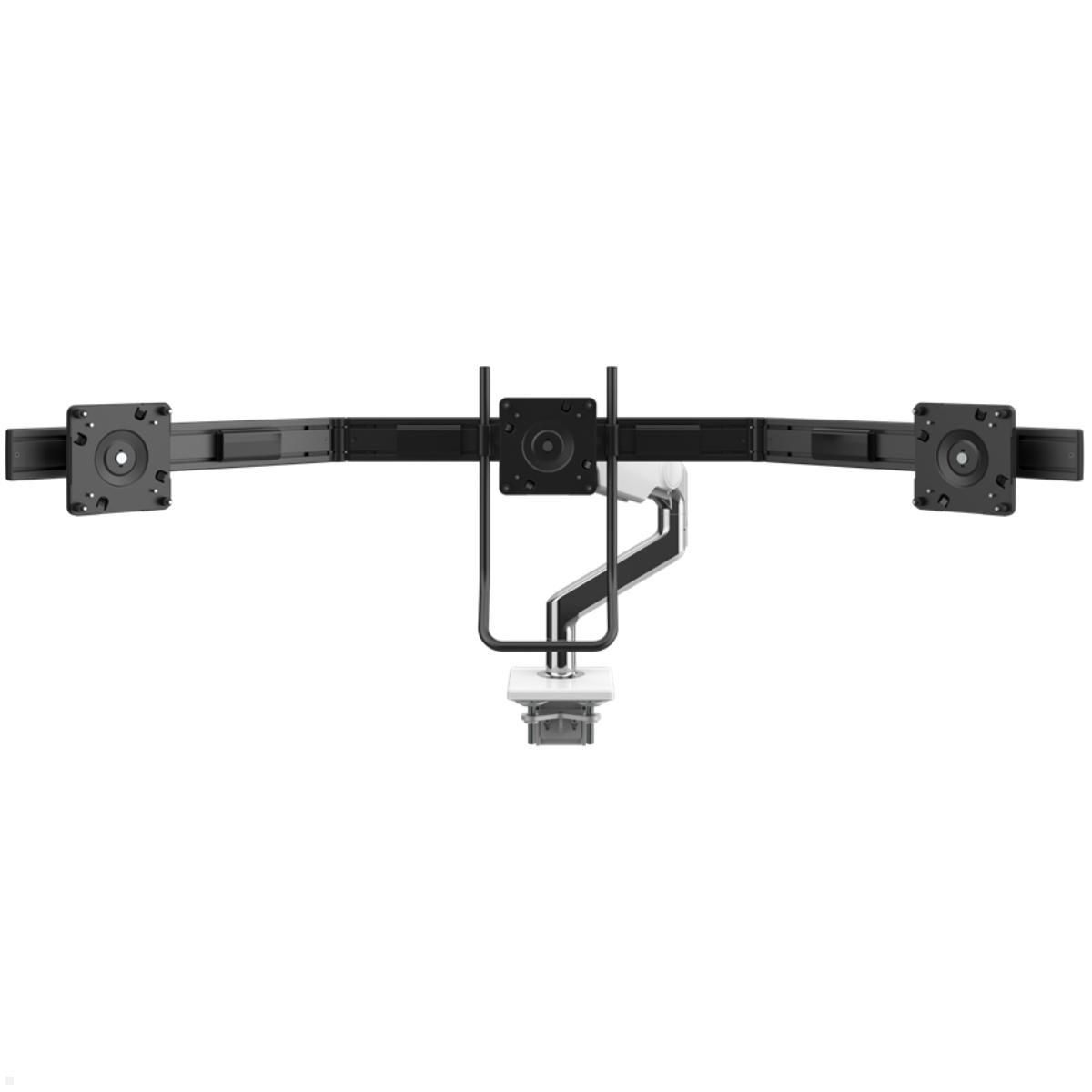 Humanscale M10 3-fach Monitorhalterung schräg mit Tischklemme (M10CMWBLB)