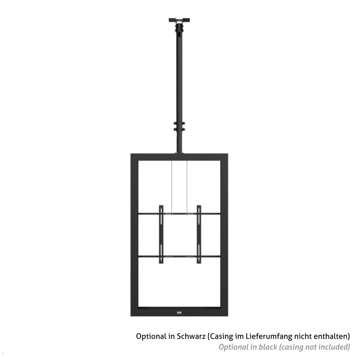  SMS Func Ceiling TM Monitor Deckenhalterung für Casing, grau (02-118-2) mit Casing Box