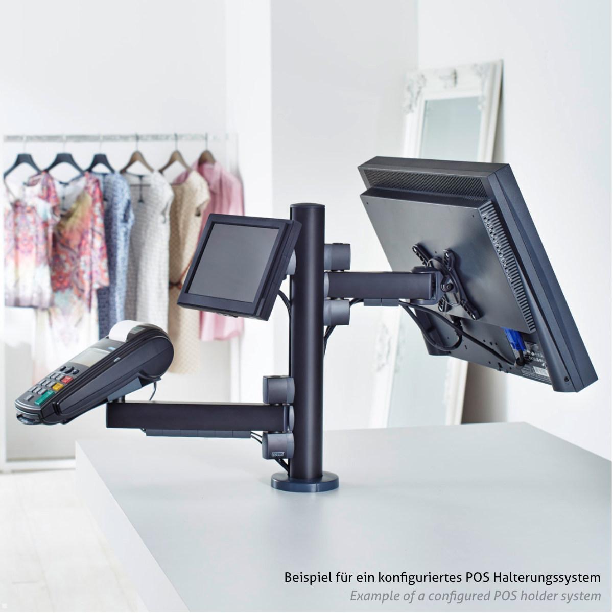 Novus POS Halterung für Scanner NLS-FR 4060 851+0035+026, POS Anwendungsbeispiel