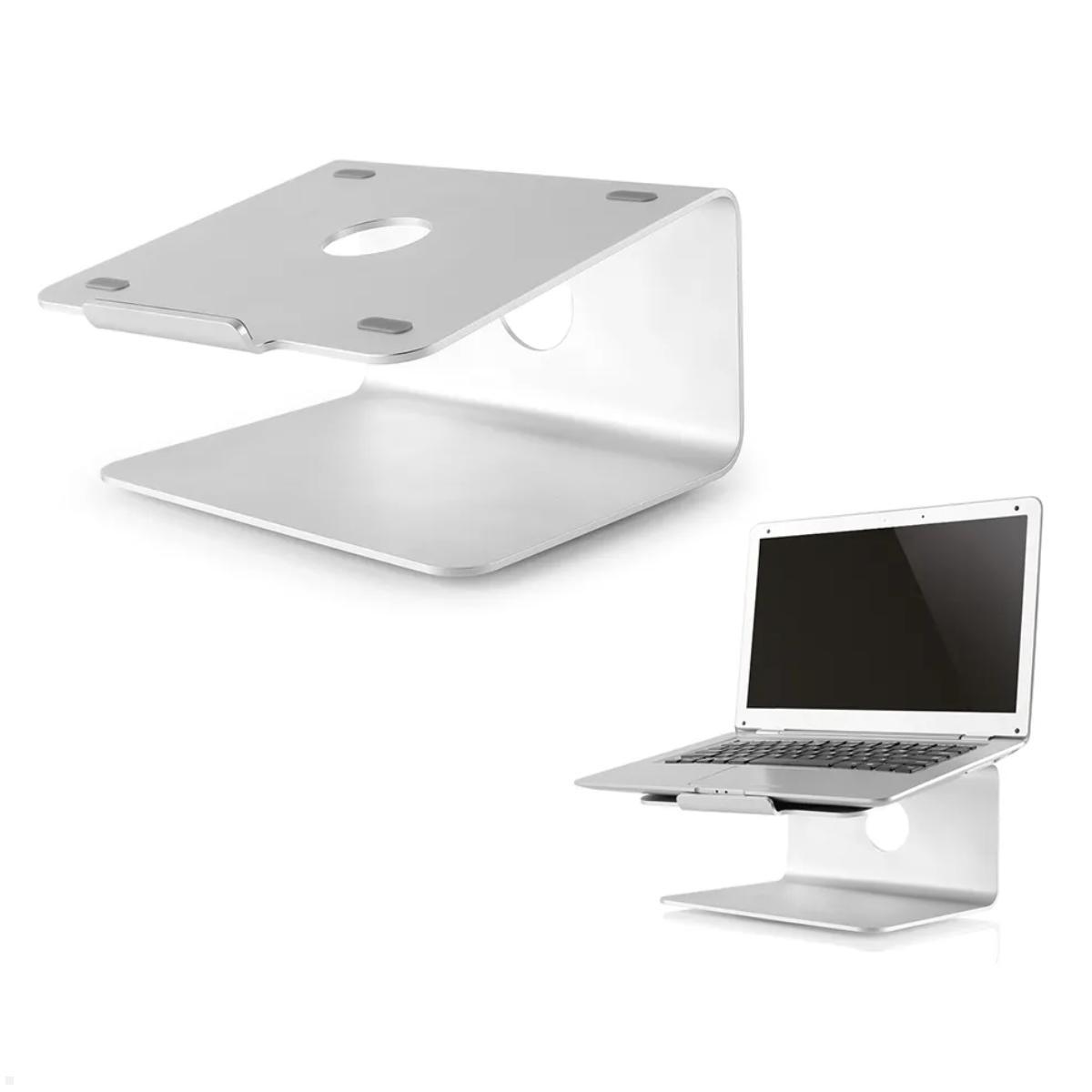 Neomounts NSLS050 Laptop Tischständer, silber, ergonomisch