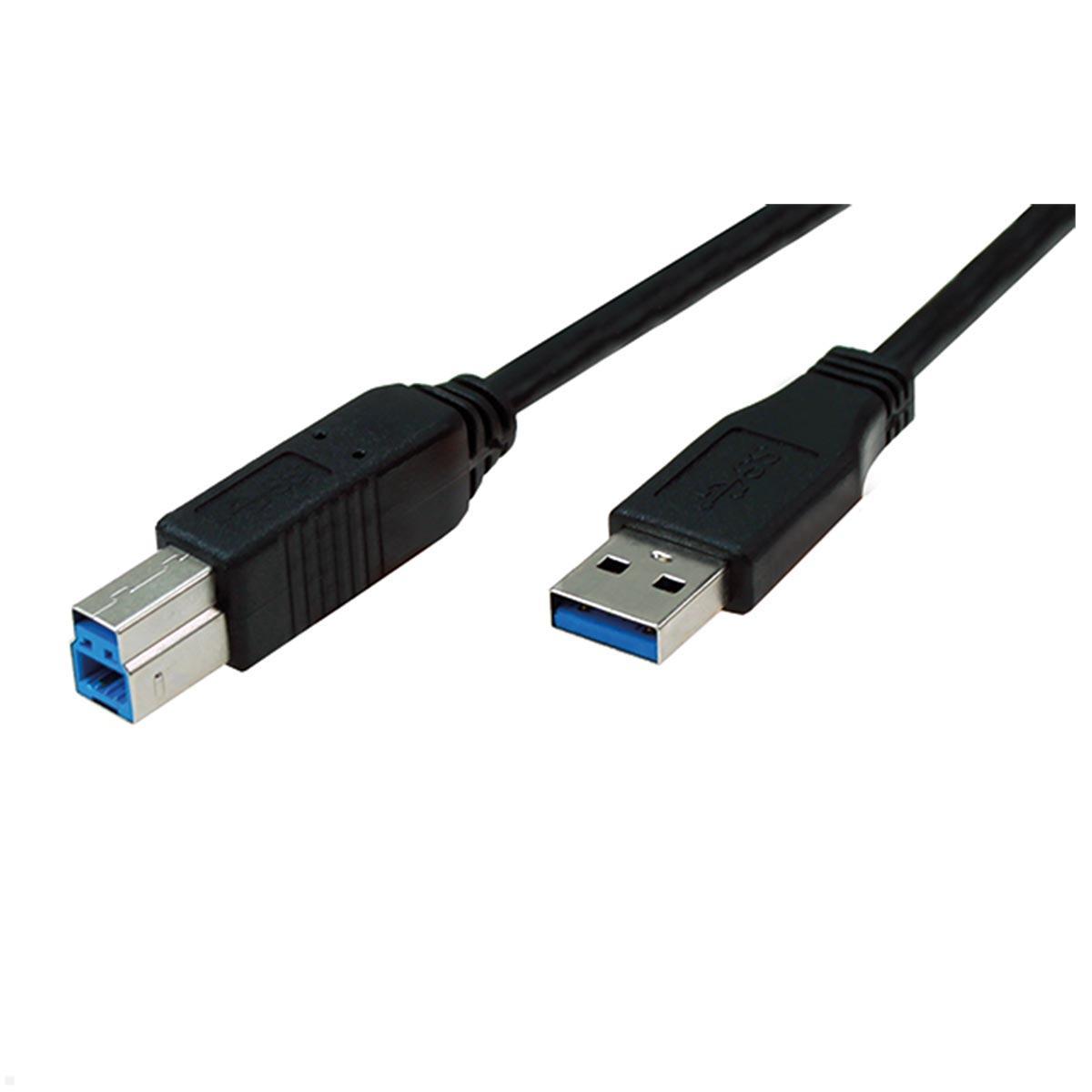 Bachmann USB 3.0 A/B Anschlusskabel 1 m 917.1205, Detail