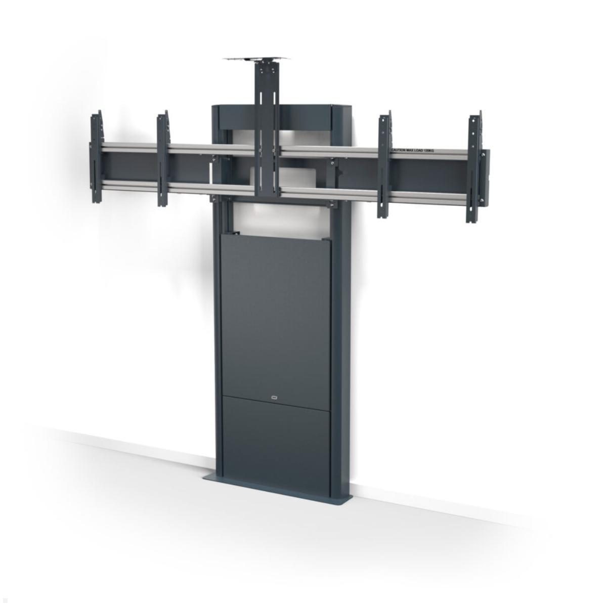 SMS Presence Boden-Wandhalterung für 2 Monitore nebeneinander, max. 120 kg (K05-150-2)