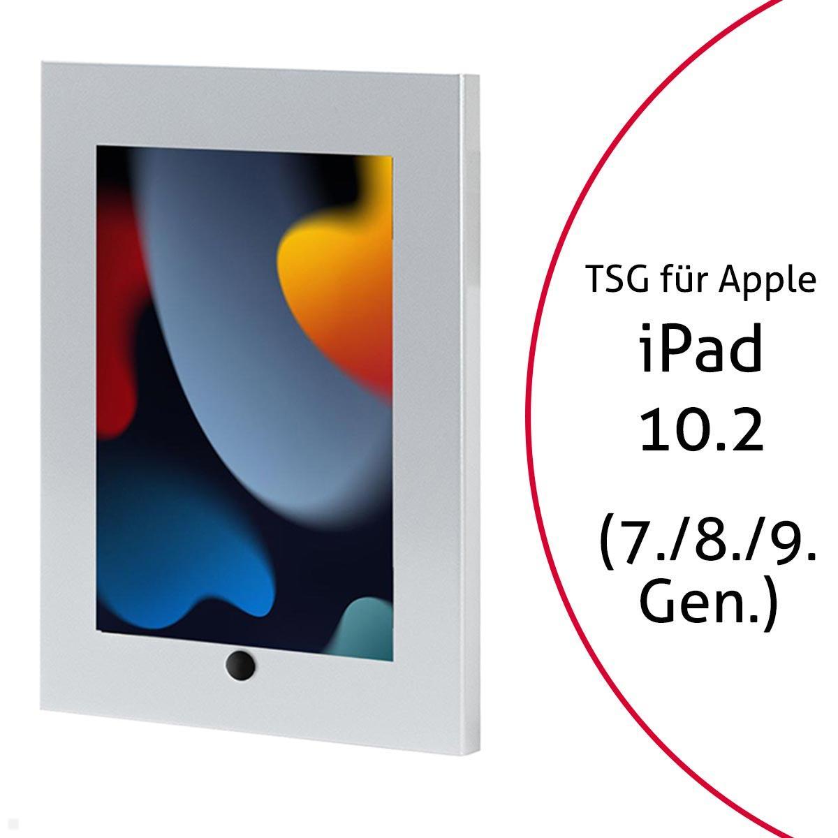 TabLines TSG068S Tablet Schutzgehäuse für iPad 10.2 (7./8./9. Gen.), HB, silber