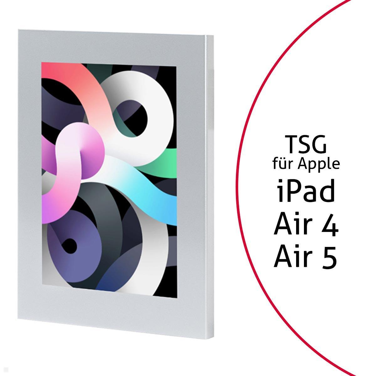 TabLines TSG078S Tablet Schutzgehäuse für Apple iPad Air 4 / 5 10.9, silber