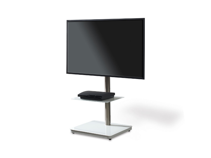 PureMounts GI-PM-204W TV Standfuß schwenkbar, AV Ablage