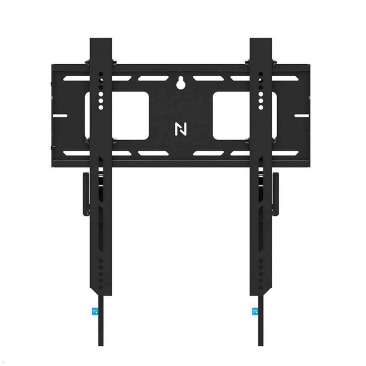 Neomounts Level WL30-750BL14 flacher Schwerlast TV Wandhalter 32 - 75 Zoll, 100 kg, schwarz frontal