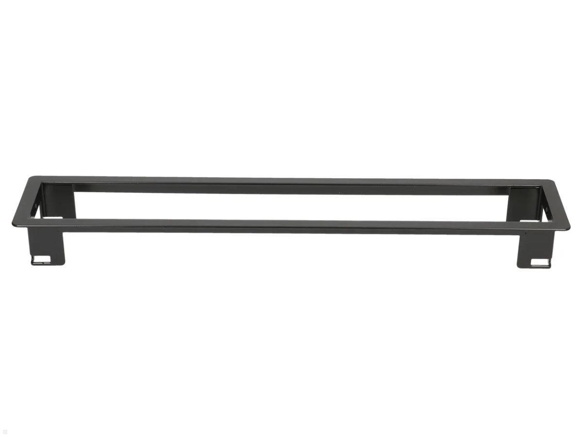 Bachmann Power Frame Einbaurahmen 6-fach, schwarz (915.006), Frontansicht