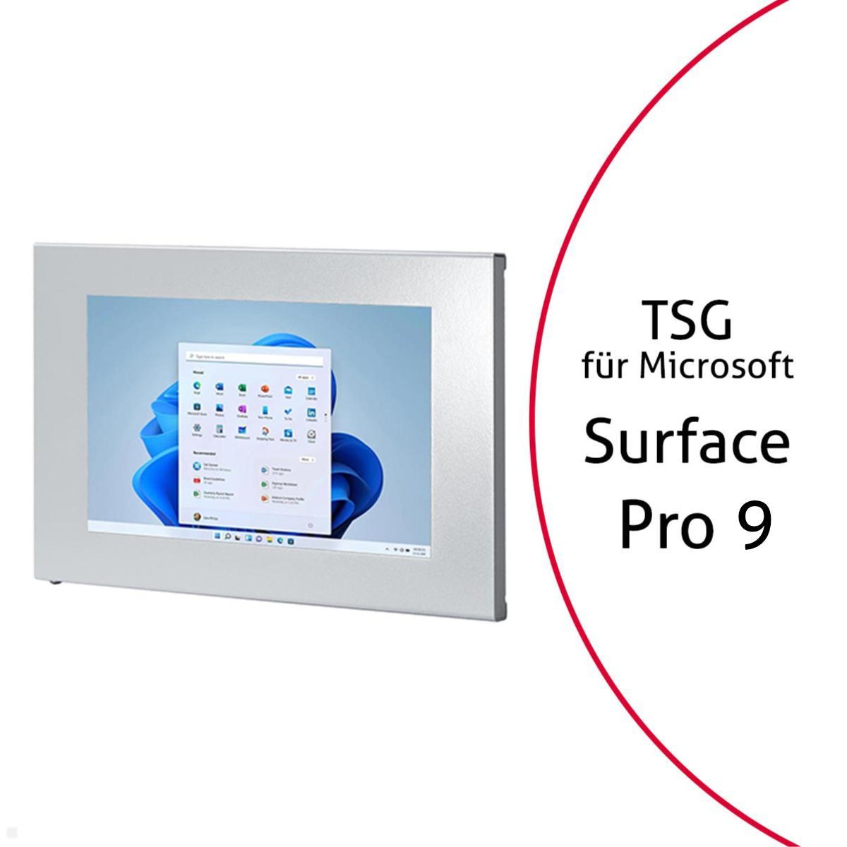 TabLines TSG098S Tablet Schutzgehäuse für Microsoft Surface Pro 9, silber