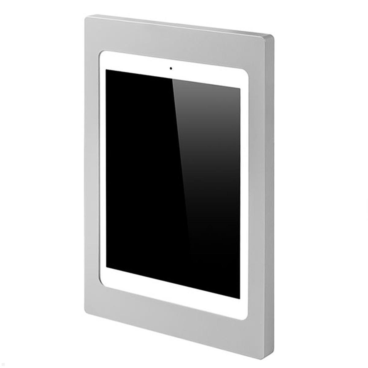 TabLines TWH047S Tablet Wandhalterung für Apple iPad Mini 1/2/3, silber Hochformat