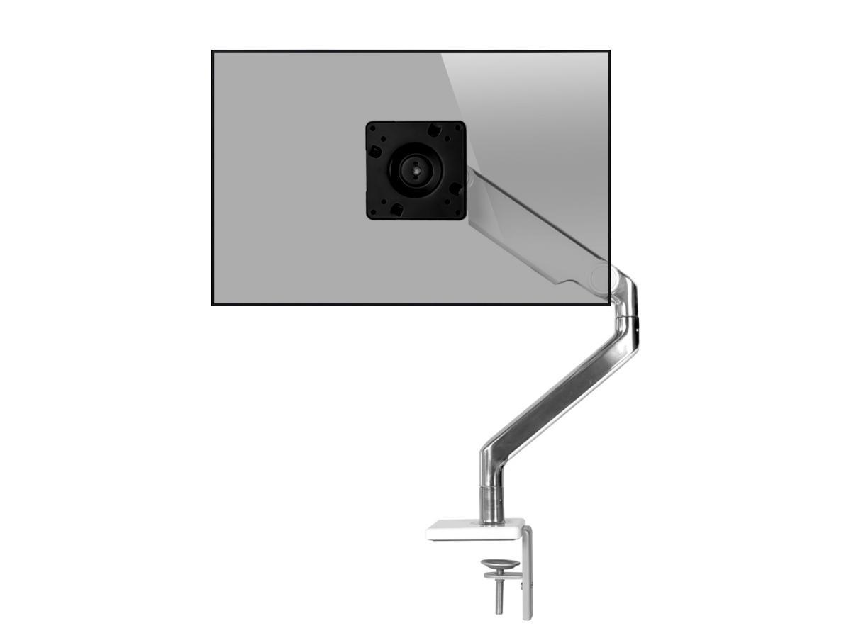 Humanscale M2.1 Monitor Tischhalterung Klemme, weiß