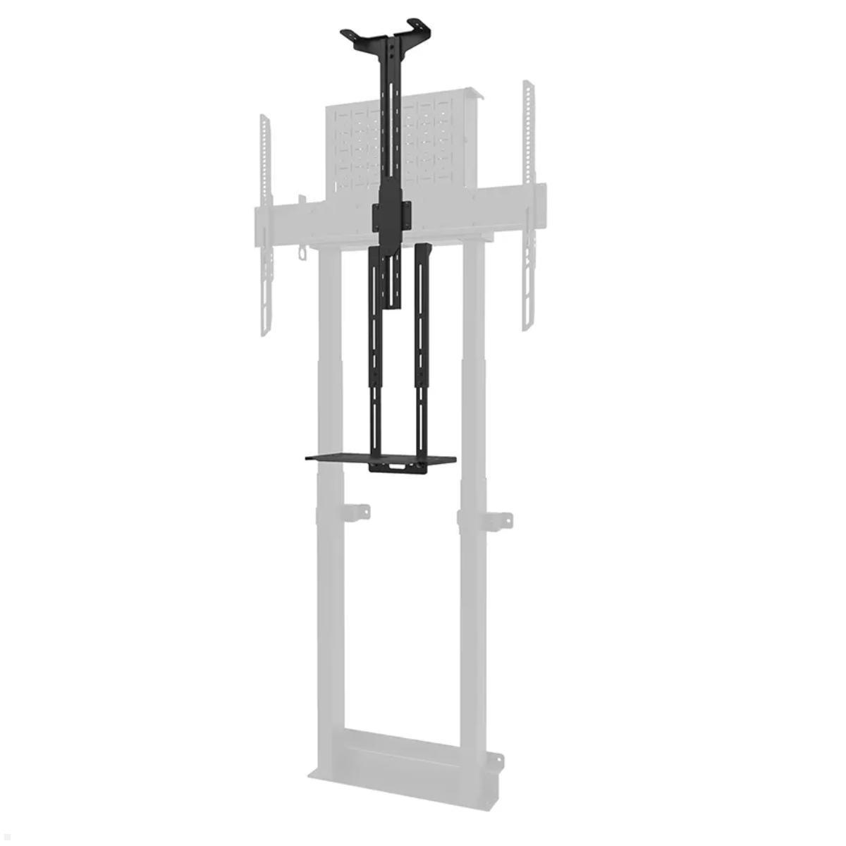 Neomounts AFL-875BL1 Videobar / Multimedia Halterung für Logitech Rally Bar Anwendung TV Boden Wandhalter