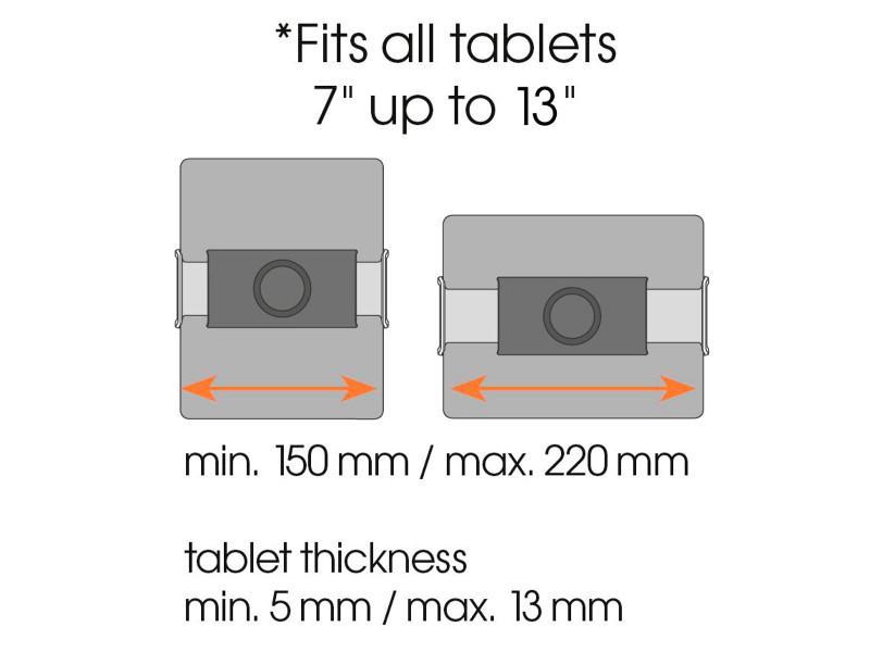 Vogels TMS 1030 Universal Ipad Wandhalterung mit Schwenkarm