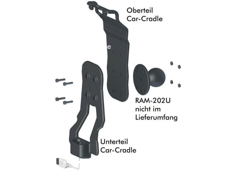 Andres Industries Zubehör Universal aiShell Auto Ladestation 3m, schwarz