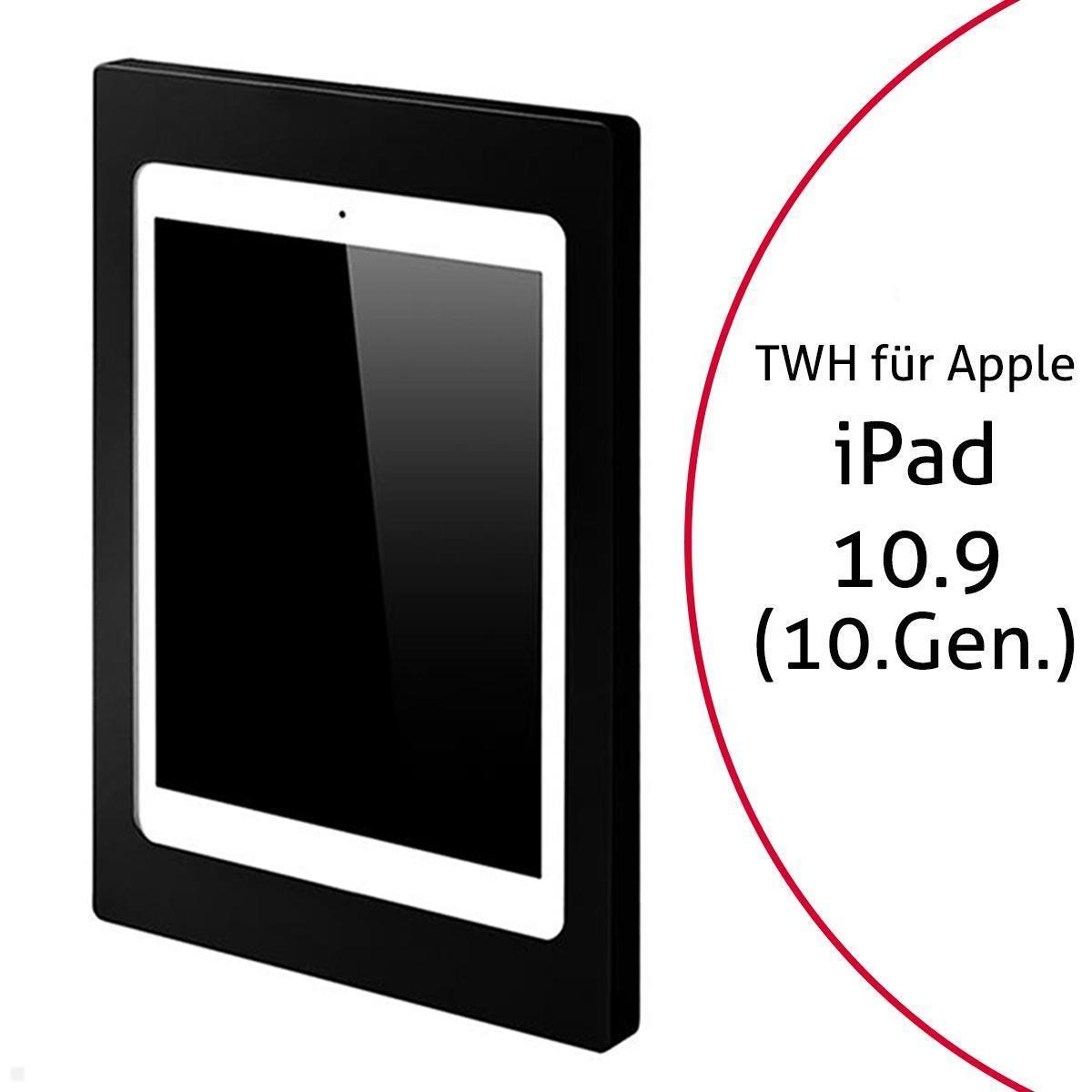 TabLines TWH043B Tablet Wandhalterung für Apple iPad 10.9 (10. Gen.), schwarz