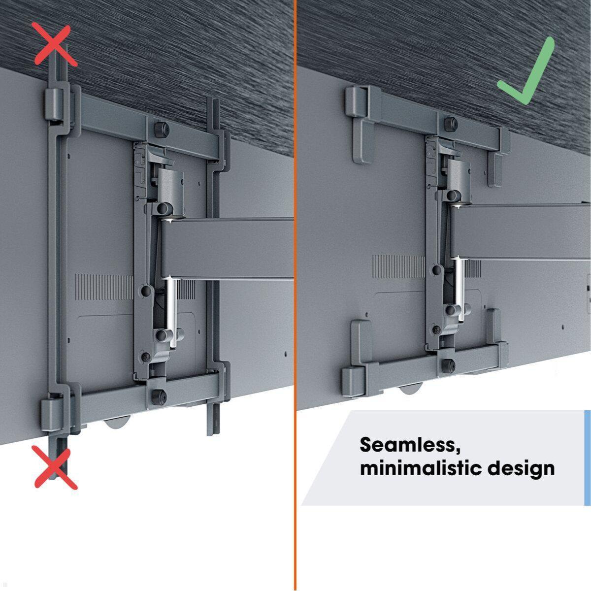 Vogels COMFORT TVM 3665 schwenkbare OLED TV Wandhalterung 40-77 Zoll, nahtlose Befestigung