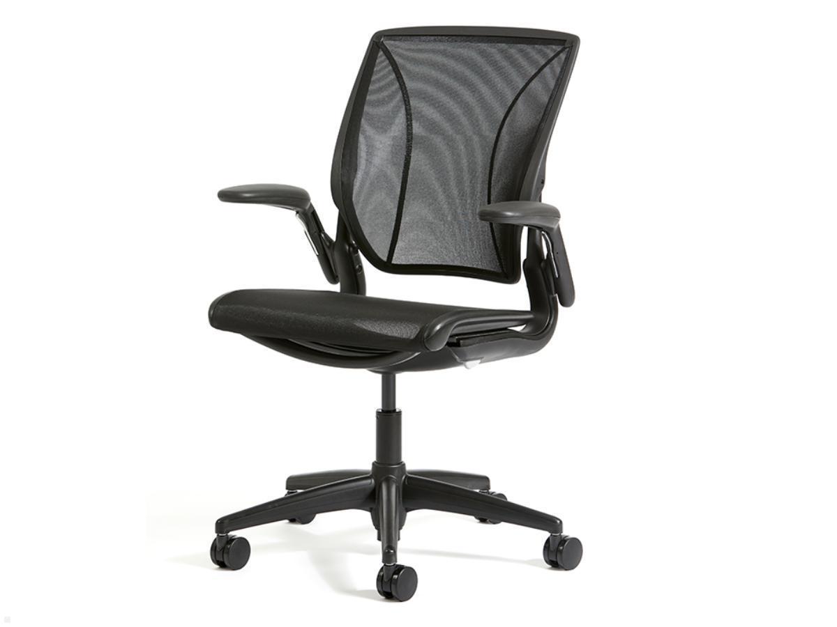 Humanscale Diffrient World ONE Chair Bürostuhl WLT1BR10R10-S, schwarz