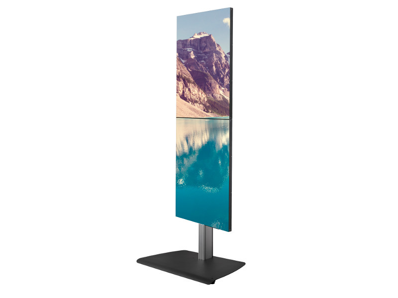 B-Tech BTF842/BS System X Dual Monitorständer Hochformat front