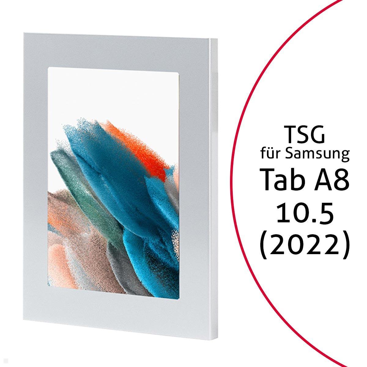 TabLines TSG085S Tablet Schutzgehäuse für Samsung Tab A8 10.5 (2022), silber