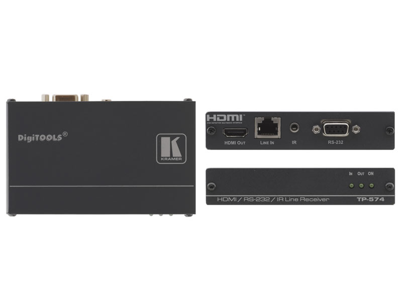 Kramer TP-574 Twisted Pair Empfänger für HDMI, RS-232 und IR