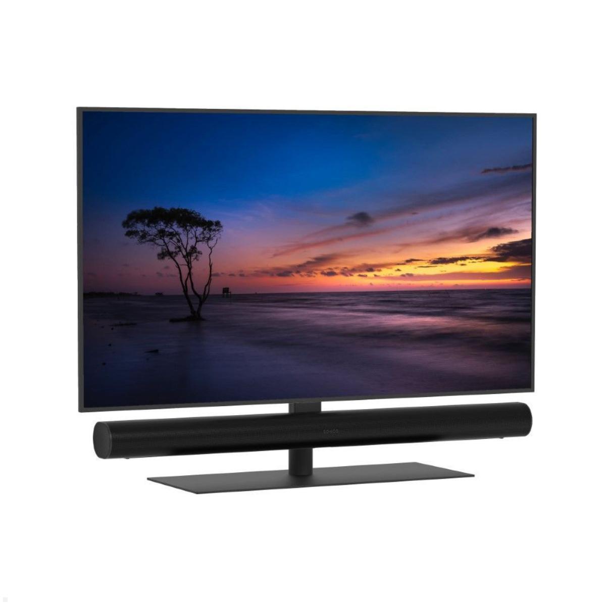 Cavus CAVTSXLA TV Tischständer drehbar 50-85" mit Soundbarhalter Sonos Arc Beispiel