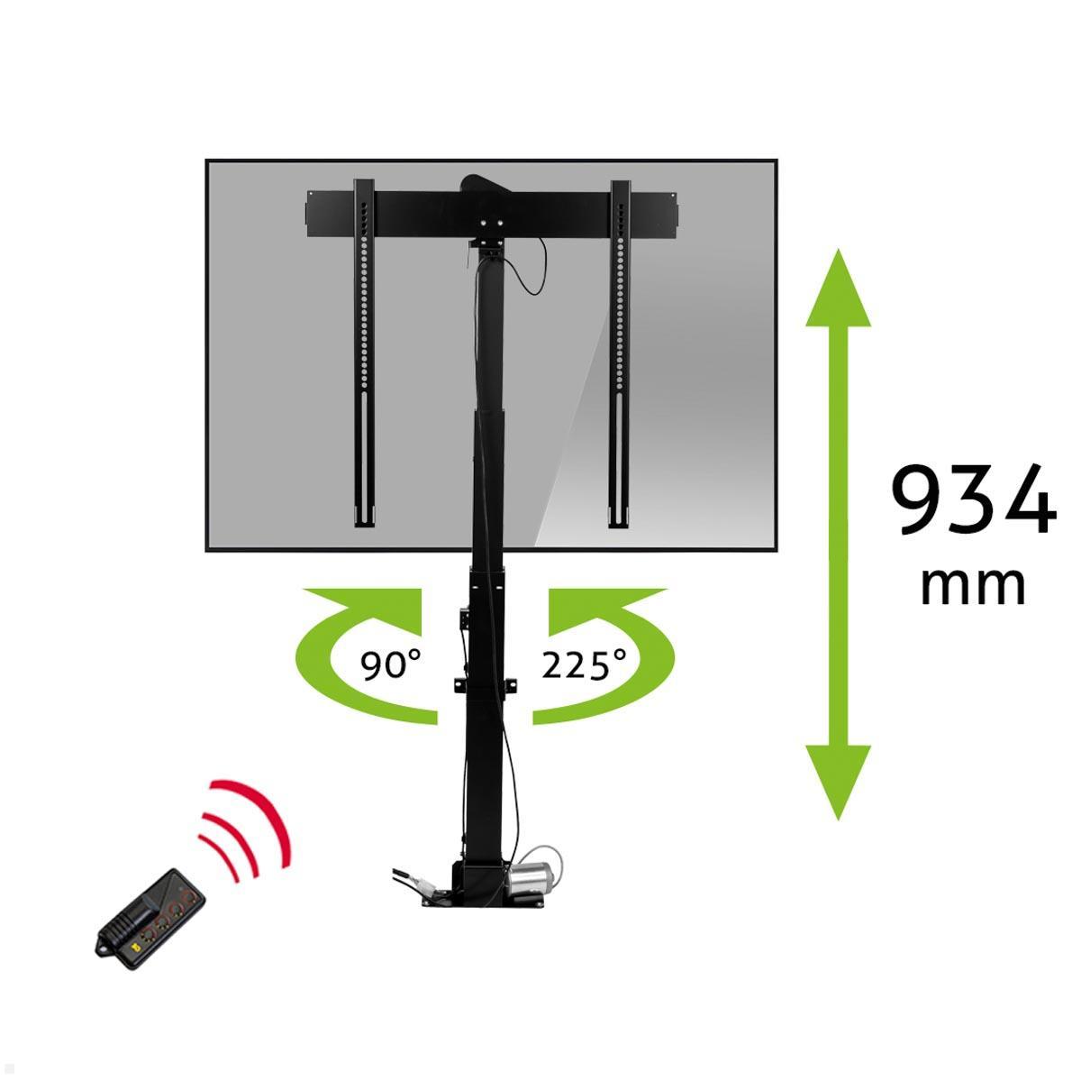 MonLines MLS011B TV Lift schwenkbar bis 70 Zoll, 887 mm Einbau, 934 mm Hub