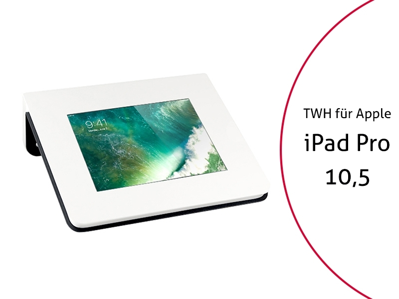 TabLines TWH012 anschraubbare Design Tablet Wandhalterung, iPad Pro 10,5