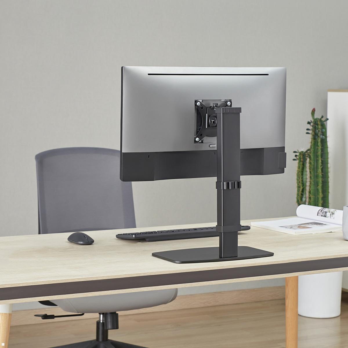 MonLines MTS200B Tisch Monitorständer 17 - 32 Zoll, höhenverstellbar Anwendung Office