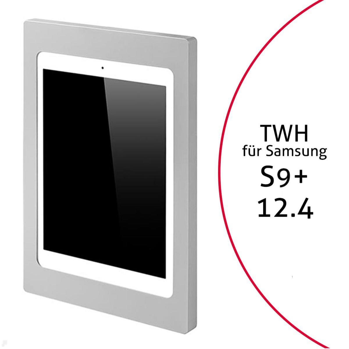 TabLines TWH050S Tablet Wandhalterung für Samsung Tab S9+ 12.4, silber