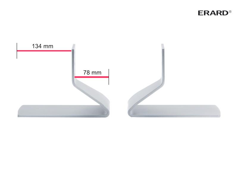 Erard FIT-UP L universal TV Tischständer bis 50 Zoll Bemaßung