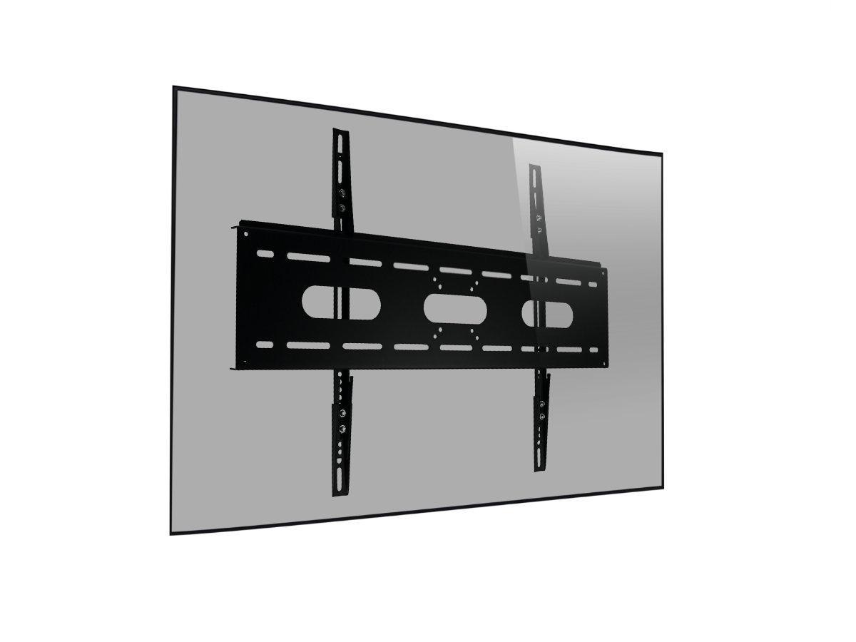 MonLines MWH012B flache TV Wandhalterung 42-100" abschließbar, schwarz