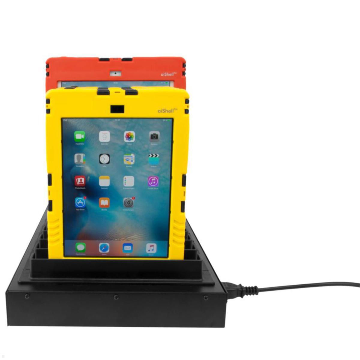 Andres Industries aiRack-10 iPad Ladestation für 10 Geräte, Frontansicht