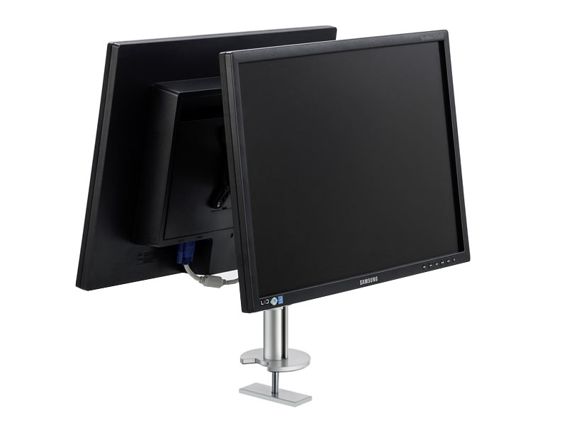 Novus MY twin fix G Dual-Monitorhalter mit Kabelloch (910+1159+000), Anwendung