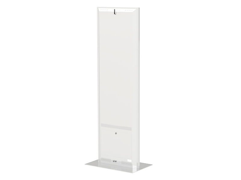 MonLines MDS001W Design Display Stele 32 Zoll THIN Rückseite