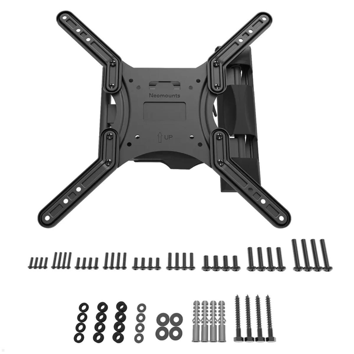 Schwenkbare TV Wandhalterung, Neomounts WL40-550BL14, Lieferumfang