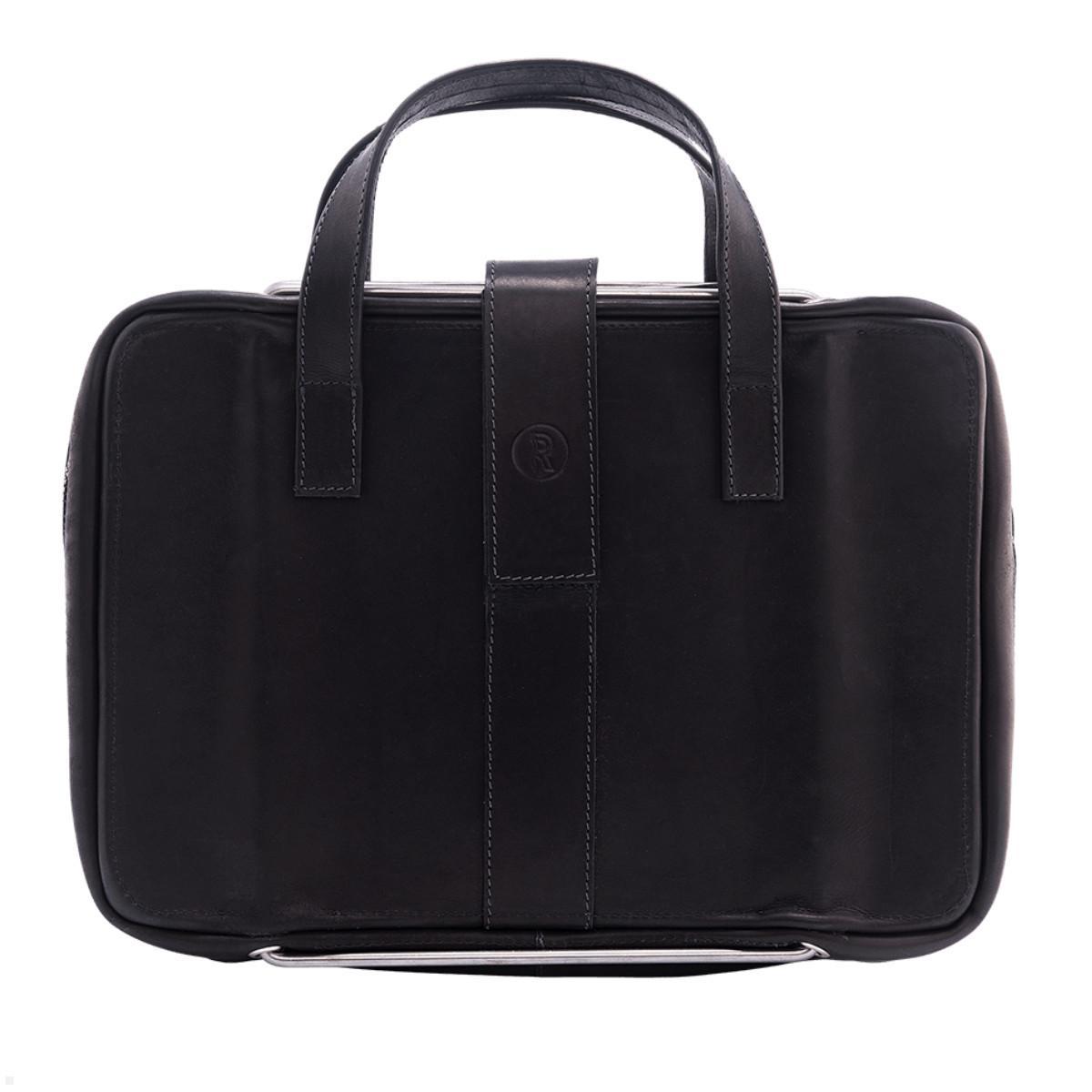 R-Go Viva Laptoptasche mit höhenverstellbarem Laptop Ständer, schwarz, Vorderseite