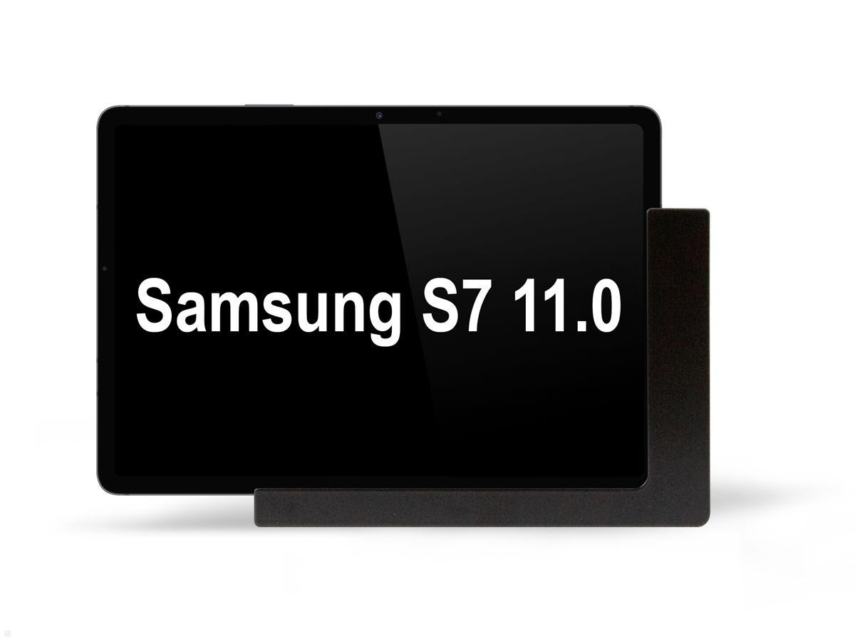 TabLines TWP007B Wandhalterung für Samsung Tab S7 11.0, schwarz