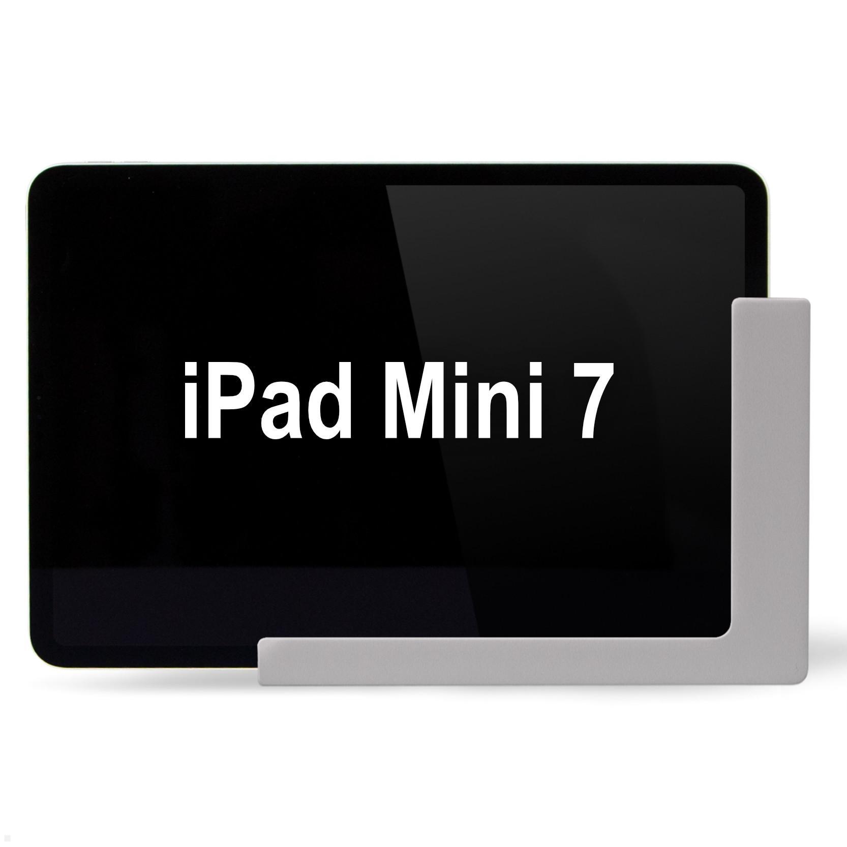 TabLines TWP043S Wandhalterung für Apple iPad Mini 7 (A17 Pro), silber