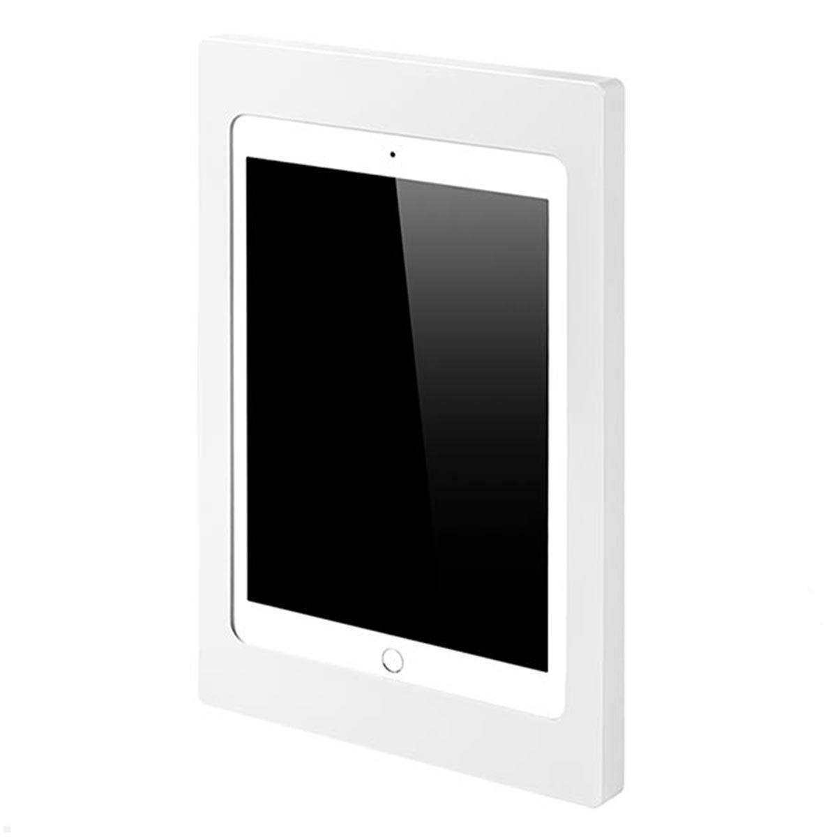 TabLines TWH047W Tablet Wandhalterung für Apple iPad Mini 1/2/3, weiß Hochformat